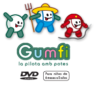 Gumfi, la pilota amb potes: dvd infantil educatiu per a nens de 6 mesos a 5 anys