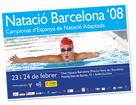 Campeonato de España de Natación Adaptada 2008.